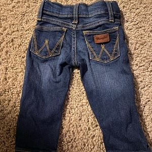 6/9 Month Wrangler infant jeans adjustable waist